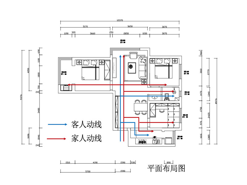 荣盛城/114㎡/简美