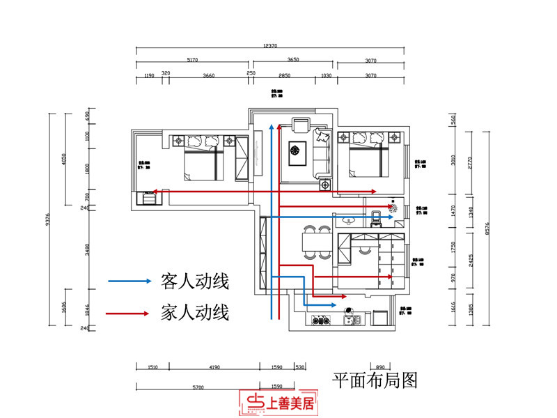 荣盛城/114㎡/简美