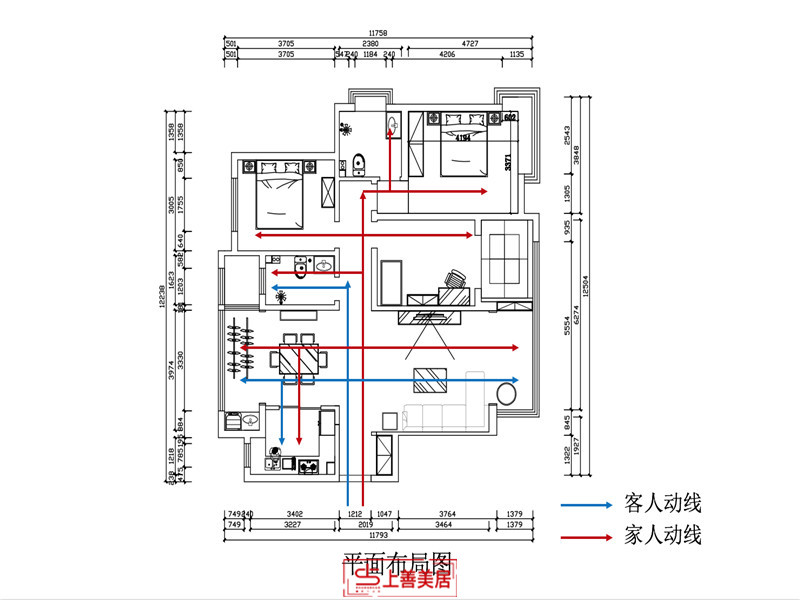 盛邦大都会/139㎡/中式