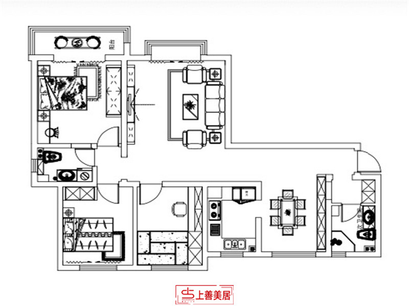 赫石府/123㎡/简约