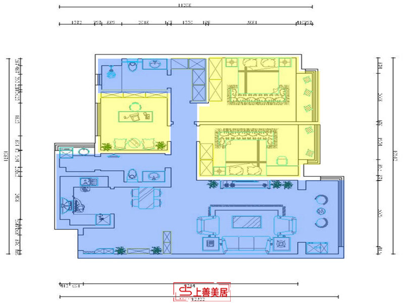 恒大林溪郡/140㎡/新中式