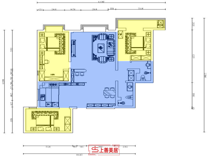 十三所/158㎡/现代轻奢