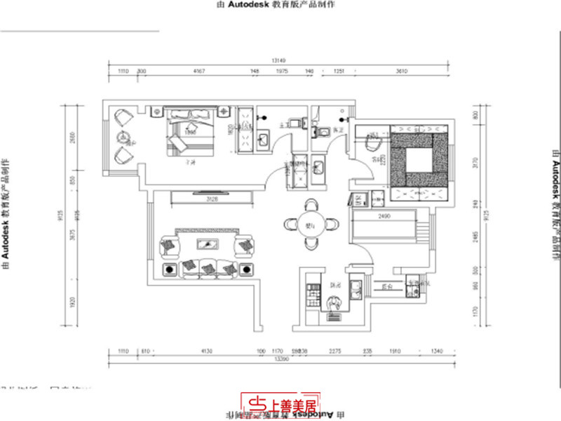 盛世御城/130㎡/美式