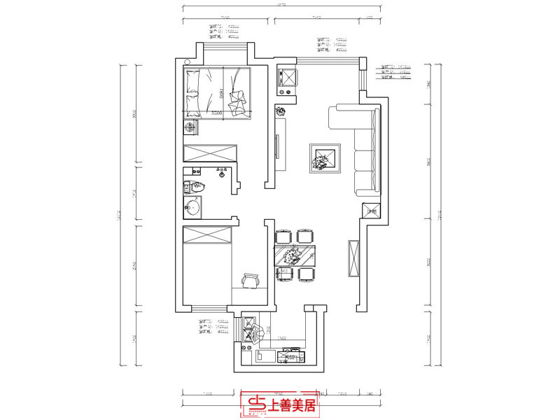 润都荣园/85㎡/北欧