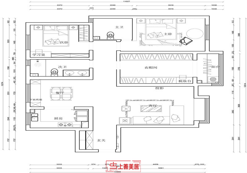 东岗怡园/120㎡/北欧