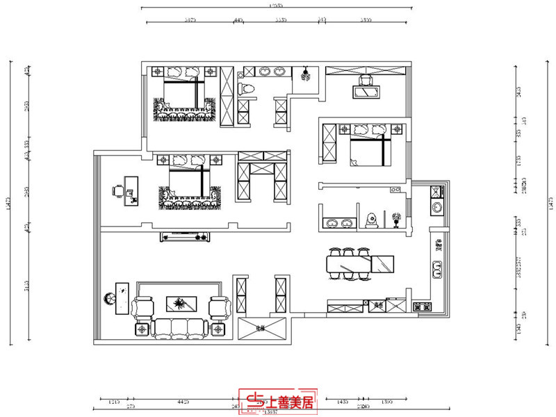 大者/200㎡/新中式