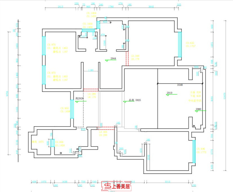 天山熙湖澜岸/200㎡/美式