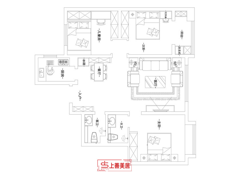 友林国际/115㎡/现代