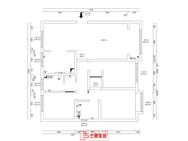 融创中心/127㎡/现代