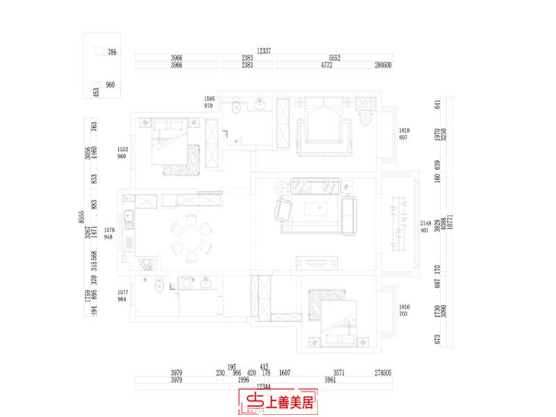 翠苑雅居/150㎡/中式