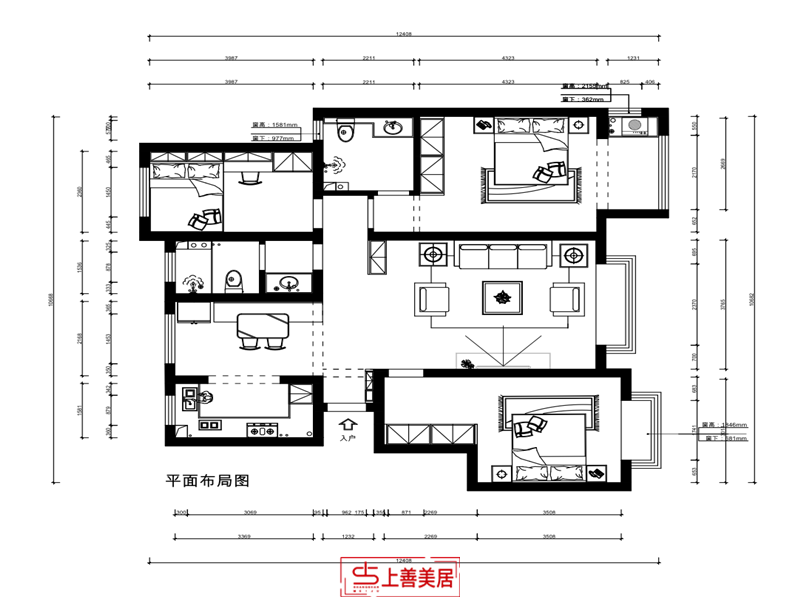 融通嘉苑/124㎡/现代