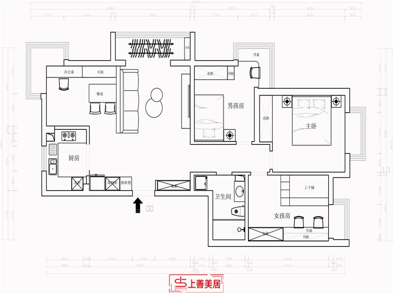 盛世长安/120㎡/现代