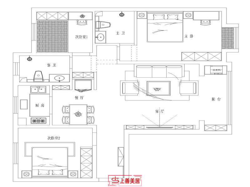 弘石湾/133㎡/新中式