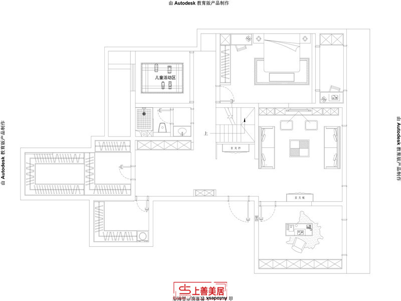 荣盛华府300平现代风格