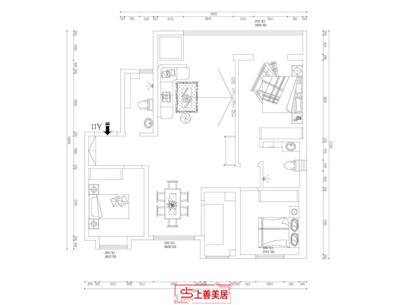 瑞城F区/120㎡/现代