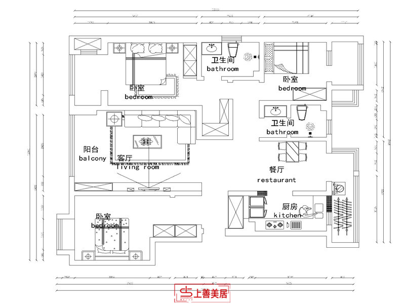 润都荣园/135㎡/现代