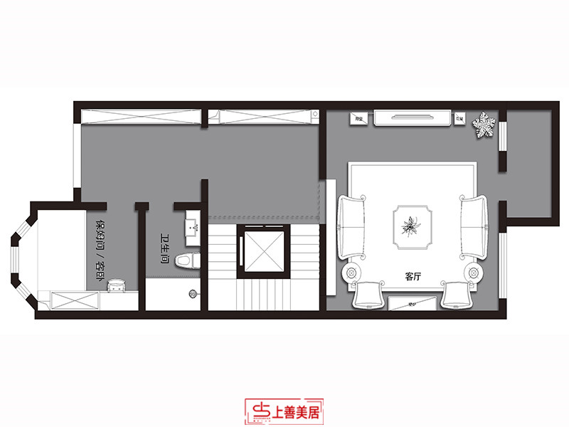 鑫界王府/370㎡/新中式