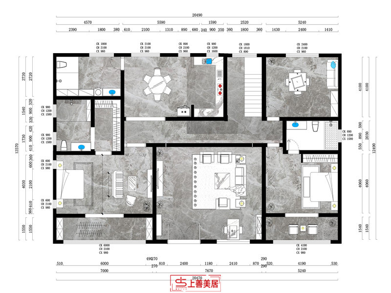 宁晋自建/300㎡/北欧