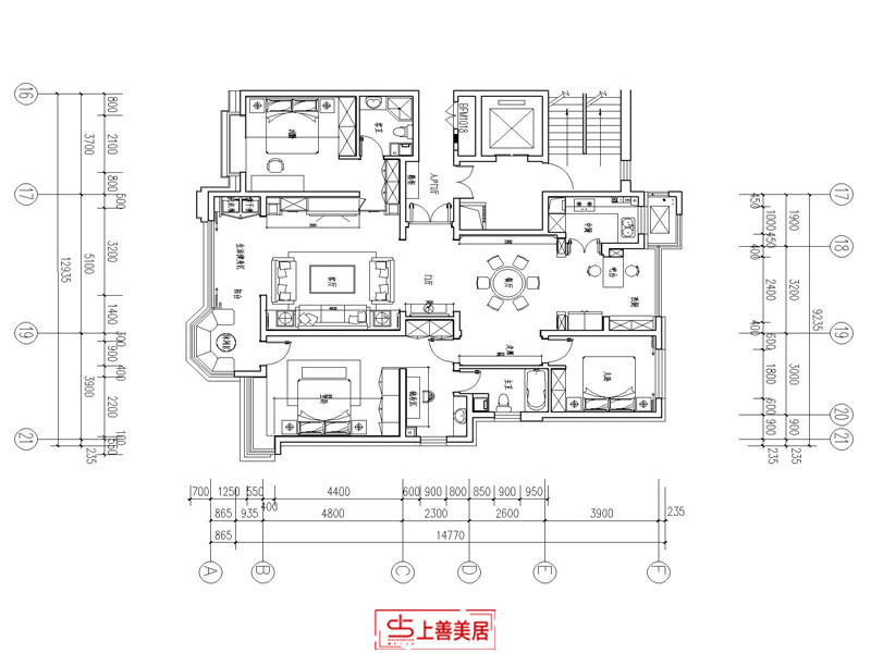 荣盛华府/249㎡/新中式