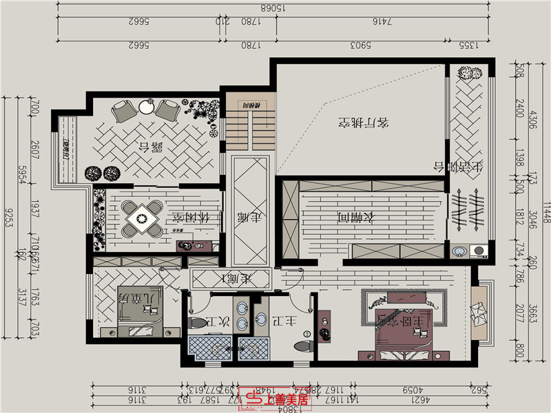 定州明月新城/260㎡/新中式