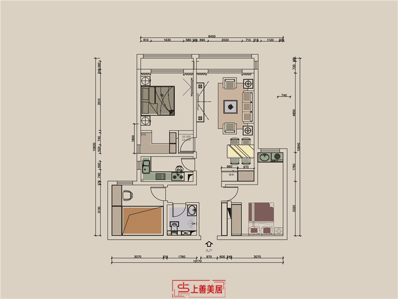 天海容天下/120㎡/现代