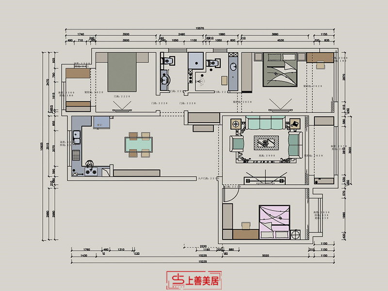 融创中心/180㎡/现代