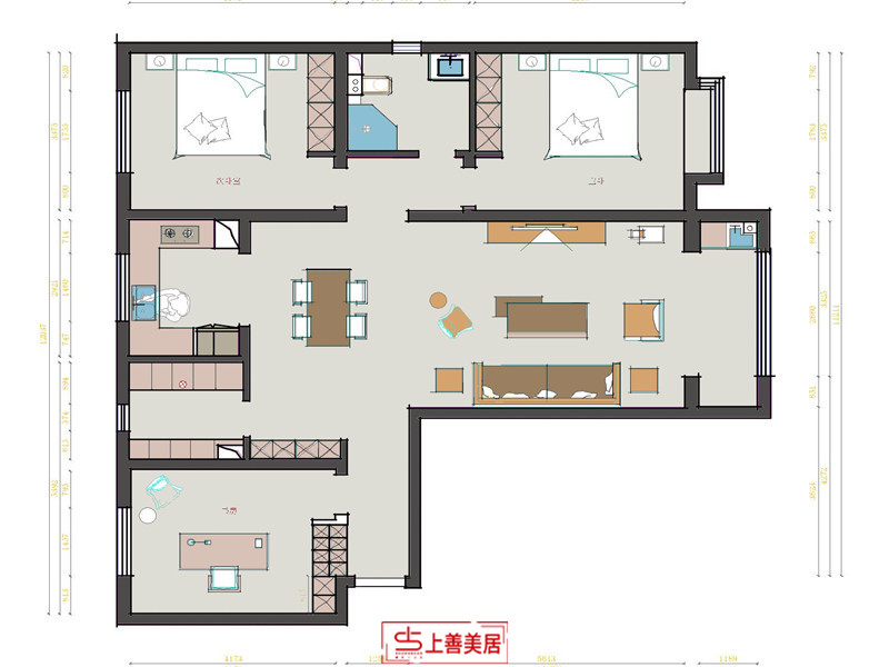 振二街/150㎡/新中式