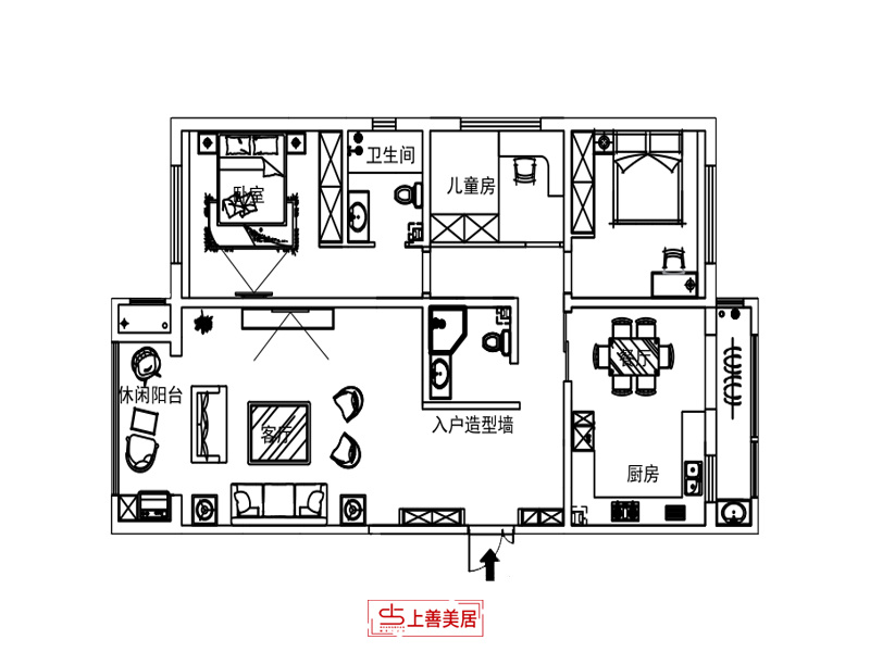 和西苑/150㎡/现代简约