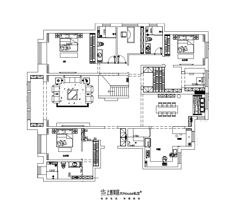 铂宫后海/308㎡/港式