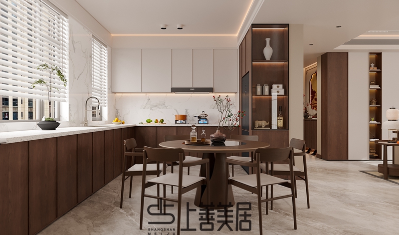 丰瑞苑170平宋式美学效果图5