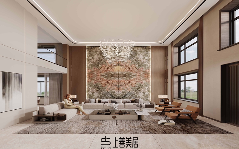 荣盛御府350平现代简约风格案例