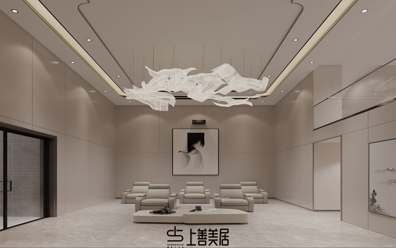 荣盛御府350平现代简约风格案例