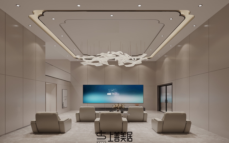 荣盛御府350平现代简约风格案例