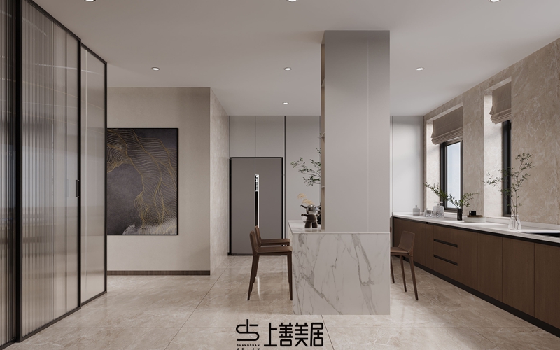 荣盛御府350平现代简约风格效果图12