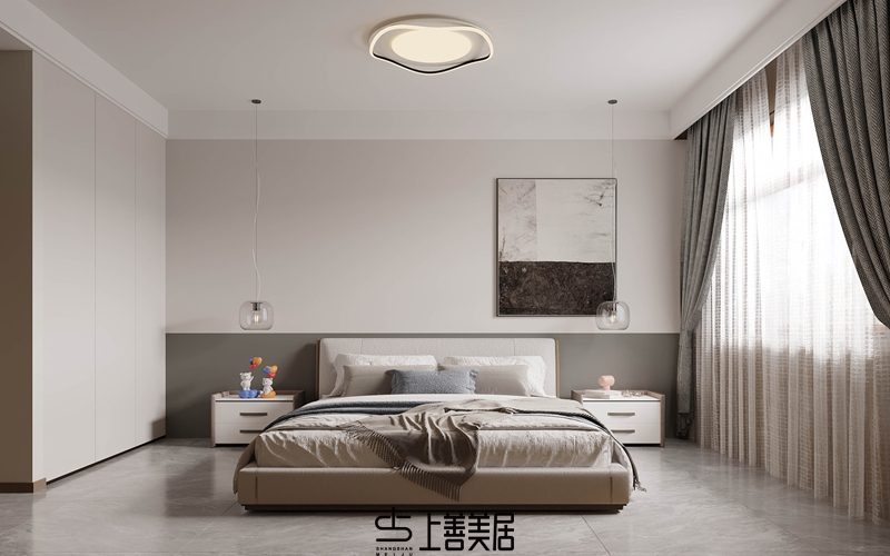 秀水名邸轻奢风格效果图08