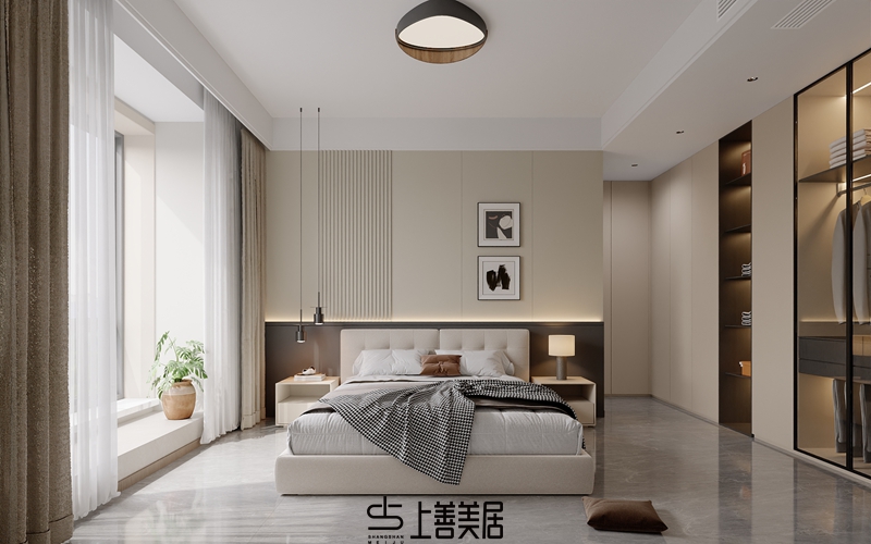 瑞凝府181㎡现代轻奢风格效果图
