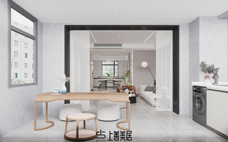 格林公馆140平现代简约风格效果图09