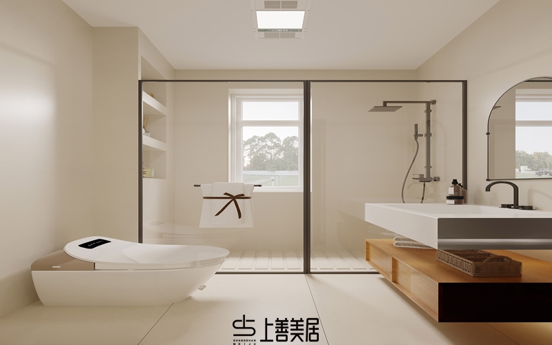 孔雀城350㎡田园风别墅装修设计