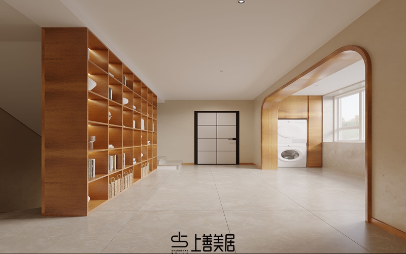 孔雀城350㎡田园风别墅装修设计
