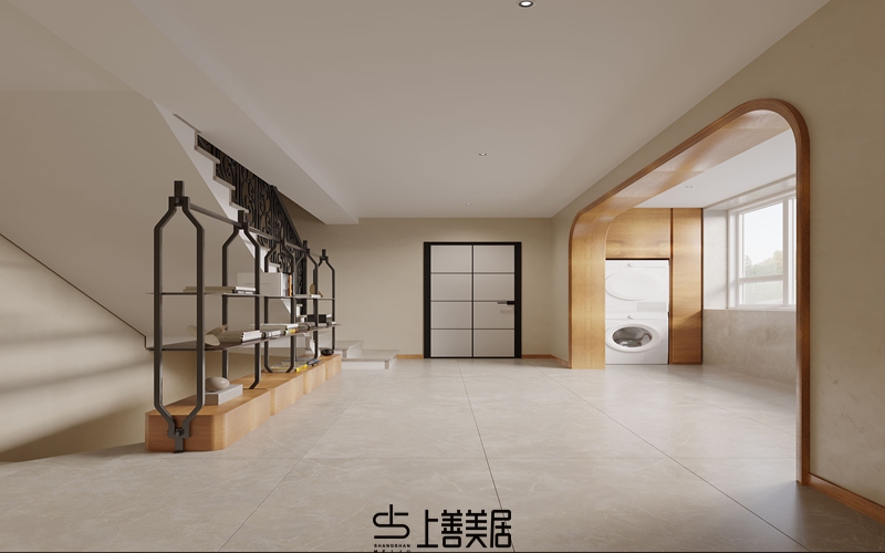 孔雀城350㎡田园风别墅装修设计
