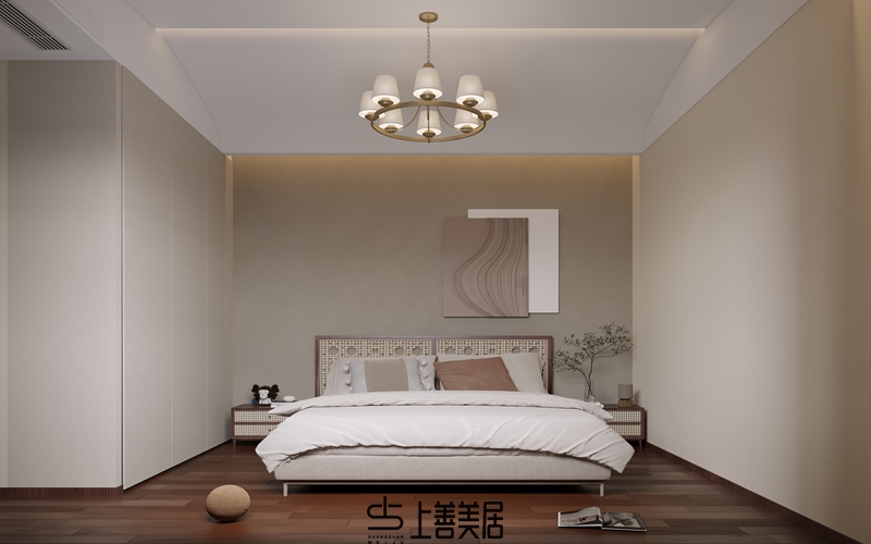 孔雀城350㎡田园风别墅装修设计
