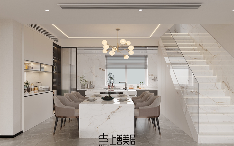 康城紫玉府140现代简约风格效果图11