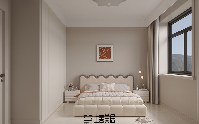 保定康城紫玉府140轻奢风格效果图03