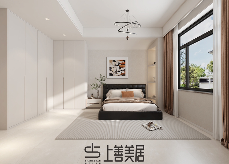 铜冶200㎡自建房现代风格装修设计