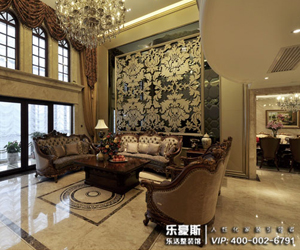 鑫界王府425平米欧式装修效果图